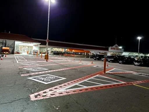 Professional line painting services in Ontario