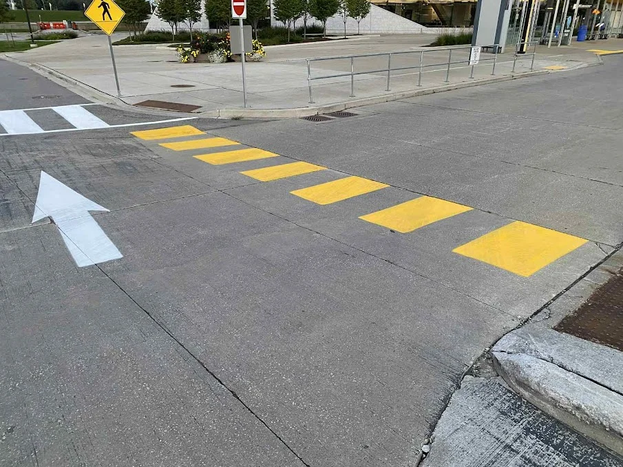 Trusted Property Markings with Line Painting Burlington Businesses Rely On