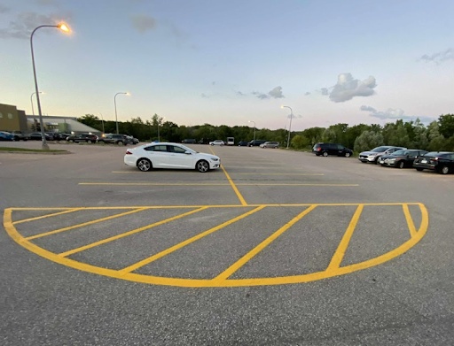 parking lot line painting services