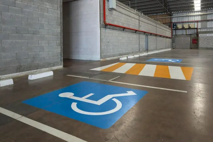 ADA parking