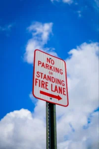 Fire Lane signage