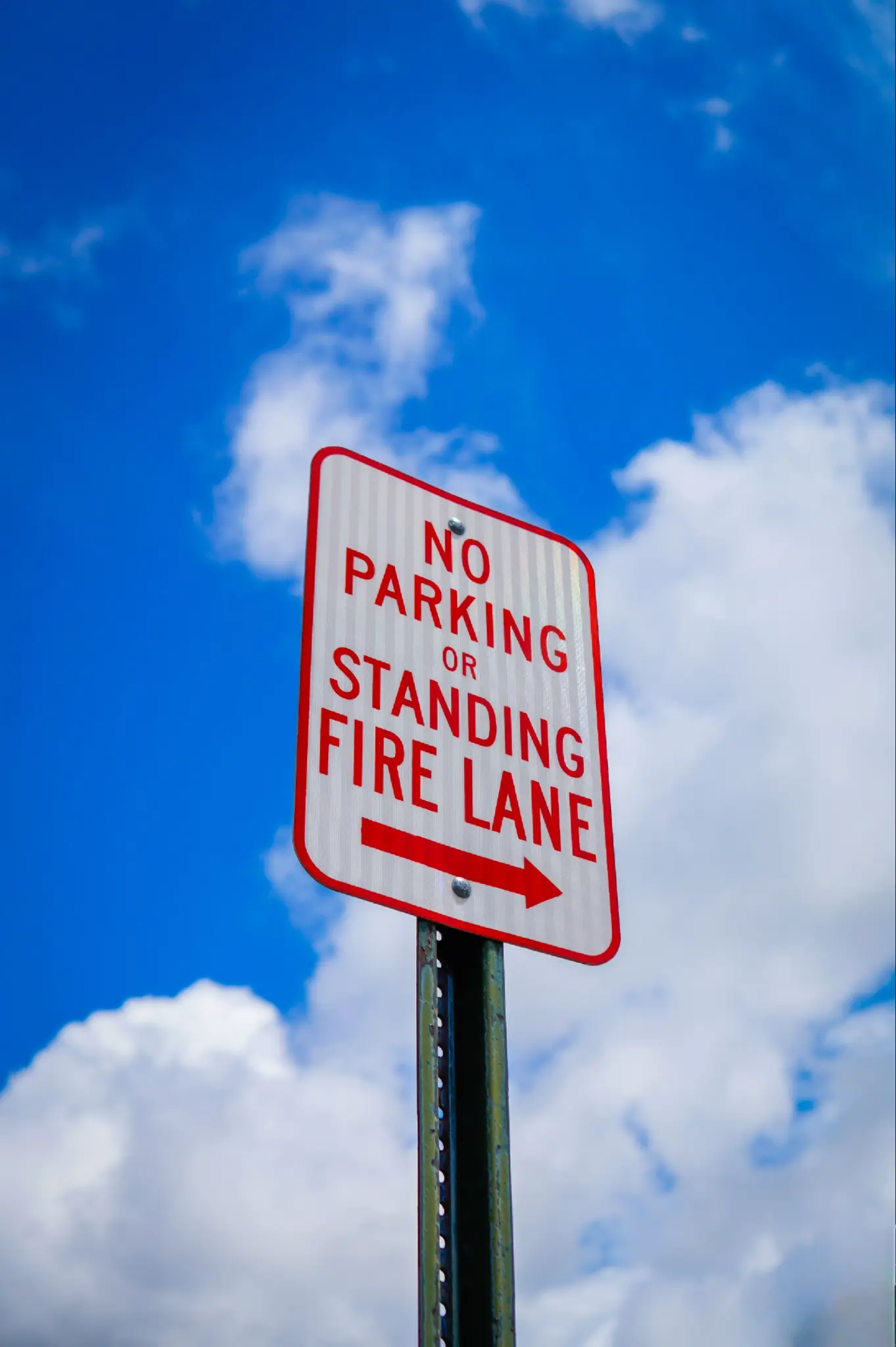 Fire Lane signage